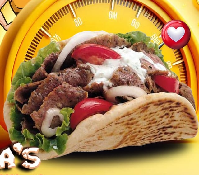 Gyro Pita Sandwiches.
