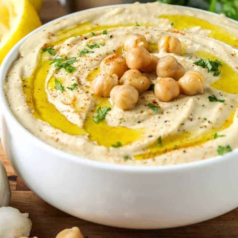 Savor Our Fresh Hummus