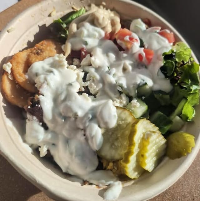 Sila's Gyros Bowl.